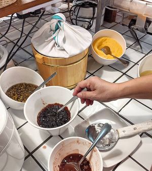 Tofu fa at Simple me 素來素往 in Kowloon