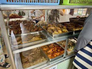 Section of the buffet  at Minh Tam in Ben Tre