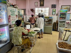 Restaurant inside  at Minh Tam in Ben Tre