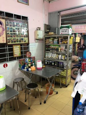 Tables at Minh Tam in Ben Tre