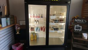 Desserts and to go fridge at Real Roots Cafe in Fort Oglethorpe