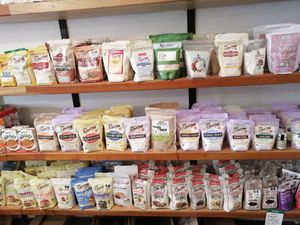 Flours at Yaaxtal Ecotienda in Merida