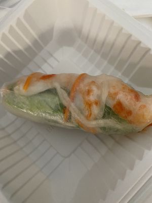 Shrimp delight roll at Vegan Bowl in West Jordan