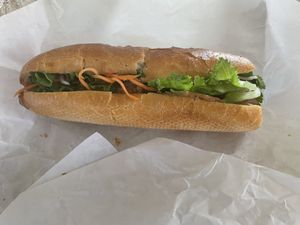 Teriyaki bahn mi  at Vegan Bowl in West Jordan