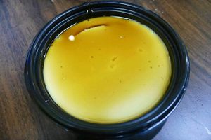 Vegan Flan at Vegan Bowl in West Jordan