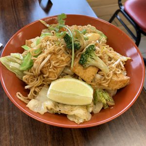tofu ramen at Vegan Bowl in West Jordan