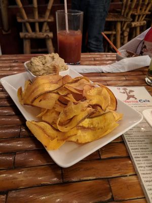 Hummus at California Cafe  in Havana