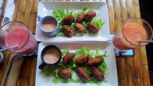 Veggie Fritters (malanga)  at California Cafe  in Havana