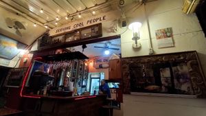 inside at California Cafe  in Havana