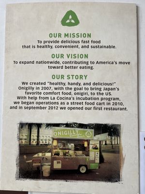   at Onigilly - Kearny St in San Francisco