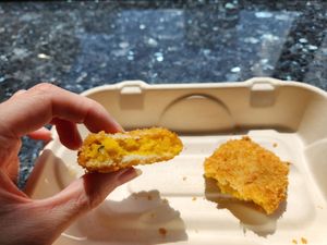 kabucha pumpking croquette at Onigilly - Kearny St in San Francisco