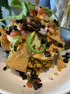 Nachos. Quite good at Sycamore Meadows in Reservoir