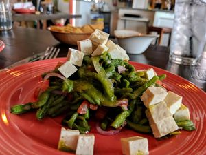 Nopales salad at Cocina Distrito in Downey