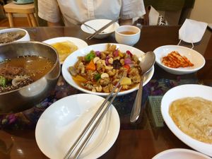 lunch at Oh Se Gae Hyang - 오세계향 in Seoul