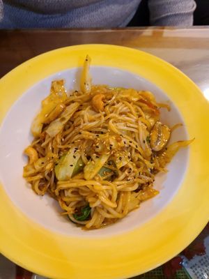 Udon noodle soup at Oh Se Gae Hyang - 오세계향 in Seoul