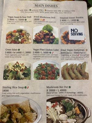 Menu   at Oh Se Gae Hyang - 오세계향 in Seoul