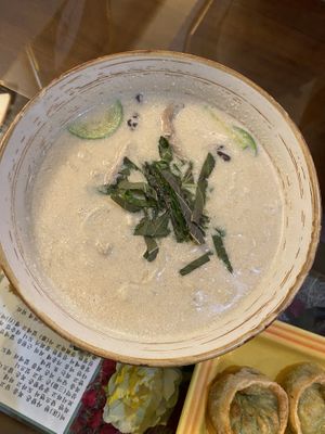 Perilla noodle soup is the bomb!  at Oh Se Gae Hyang - 오세계향 in Seoul