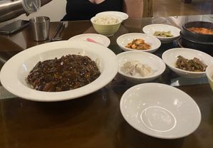 자장면, 김치찌개   at Oh Se Gae Hyang - 오세계향 in Seoul