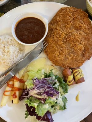 Vegan pork cutlet  at Oh Se Gae Hyang - 오세계향 in Seoul