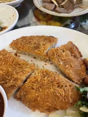 Cutlet / schnitzel   at Oh Se Gae Hyang - 오세계향 in Seoul