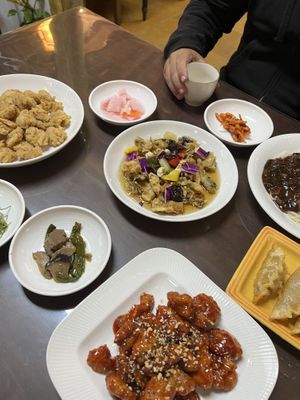 All the dishes  at Oh Se Gae Hyang - 오세계향 in Seoul