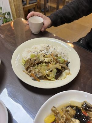 Chicken with rice   at Oh Se Gae Hyang - 오세계향 in Seoul