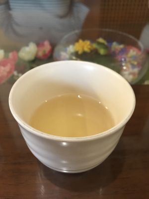 2018 - tea served before the meal at Oh Se Gae Hyang - 오세계향 in Seoul