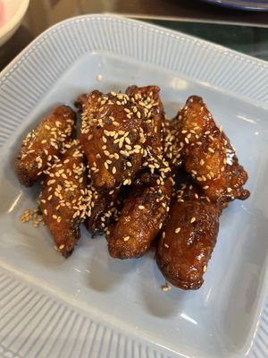 Mushroom roll  at Oh Se Gae Hyang - 오세계향 in Seoul