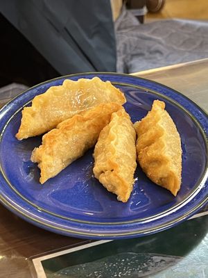 Kimchi dumplings  at Oh Se Gae Hyang - 오세계향 in Seoul