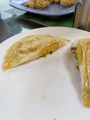 Inside fried egg  at Oh Se Gae Hyang - 오세계향 in Seoul