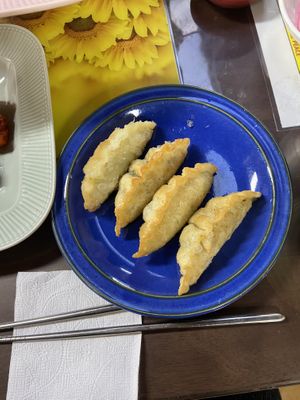 Fried dumplings   at Oh Se Gae Hyang - 오세계향 in Seoul