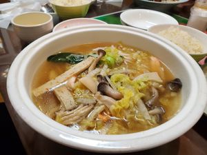 Hot pot at Oh Se Gae Hyang - 오세계향 in Seoul