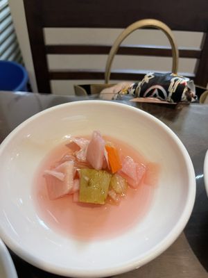 Pickles side dish  at Oh Se Gae Hyang - 오세계향 in Seoul