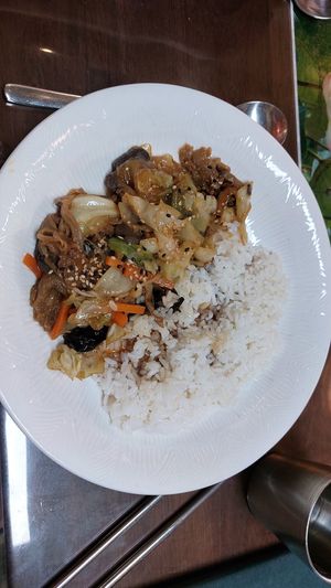 The vegan bulgogi at Oh Se Gae Hyang - 오세계향 in Seoul