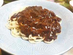 jajangmyeon 4/10 very disappointed, never had before but didn't meet my expectations unfortunately don't know if this was poor attempt or if I just don't like this dish 😢 at Oh Se Gae Hyang - 오세계향 in Seoul