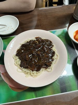 Black beans noodles   at Oh Se Gae Hyang - 오세계향 in Seoul