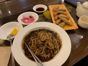 Noodles and dumplings! at Oh Se Gae Hyang - 오세계향 in Seoul