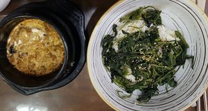 Cirsium Setidents Bibimbab 곤드레강된장비빔밥 at Oh Se Gae Hyang - 오세계향 in Seoul