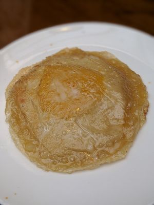 Vegan fried egg was pretty good at Oh Se Gae Hyang - 오세계향 in Seoul