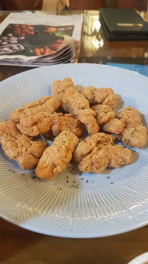 Vegan fried chicken  at Oh Se Gae Hyang - 오세계향 in Seoul