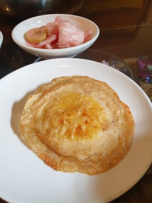 Vegan fried egg!!! Tastes SO REAL at Oh Se Gae Hyang - 오세계향 in Seoul