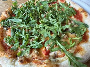 vegan pizza  at Pizzeria Nero in Bielefeld