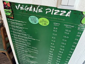 menu  at Pizzeria Nero in Bielefeld