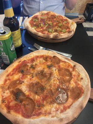 Valami und Viabolo  at Pizzeria Nero in Bielefeld