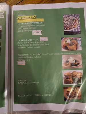  at Osaka Sushi Tonkatsu in Vientiane