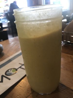 Yummy smoothie  at Mother's Juice Cafe in Bend