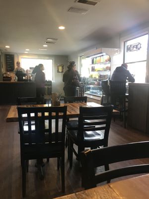 Love the atmosphere  at Mother's Juice Cafe in Bend