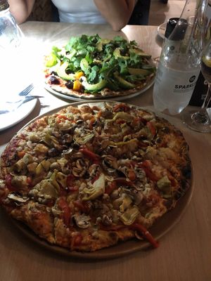 Vegan pizza options  at Col'Cacchio Pizzeria - Montecasino in Johannesburg