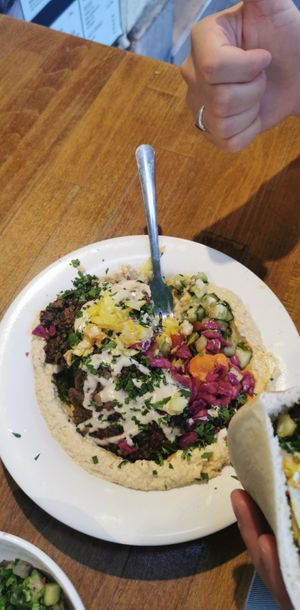  at Falafel Bar in Budapest