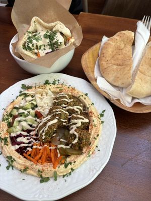   at Falafel Bar in Budapest